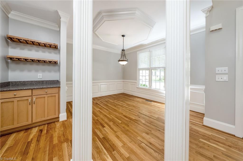 1041 Barnford Mill Road Wake Forest, NC 27587 - Photo 5 of 41 Large foyer with vaulted ceiling