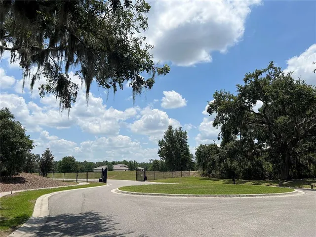 a view of a golf course