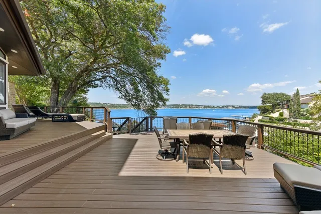 a view of balcony and deck