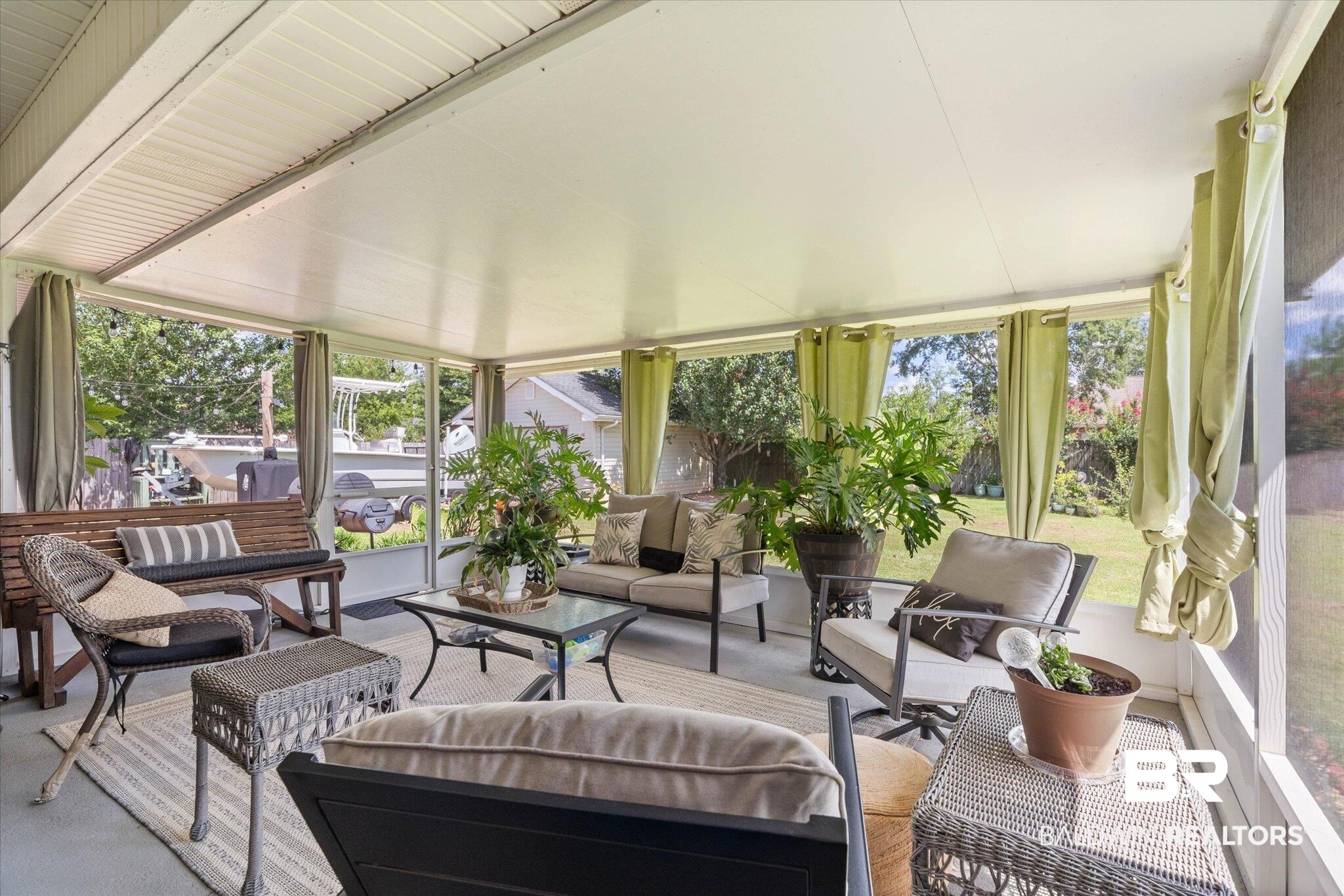 8600 Sable Court Semmes, AL 36575 - Photo 15 of 20 Sunroom featuring healthy amount of natural light and an outdoor hangout area