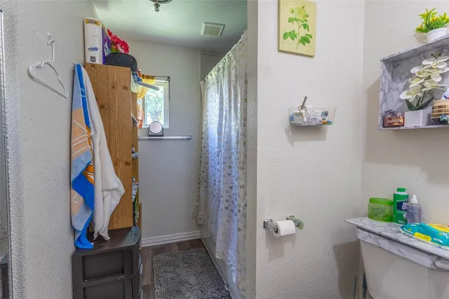 a view of walk in closet