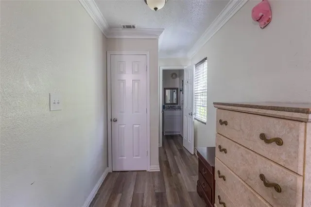 a view of a walk in closet