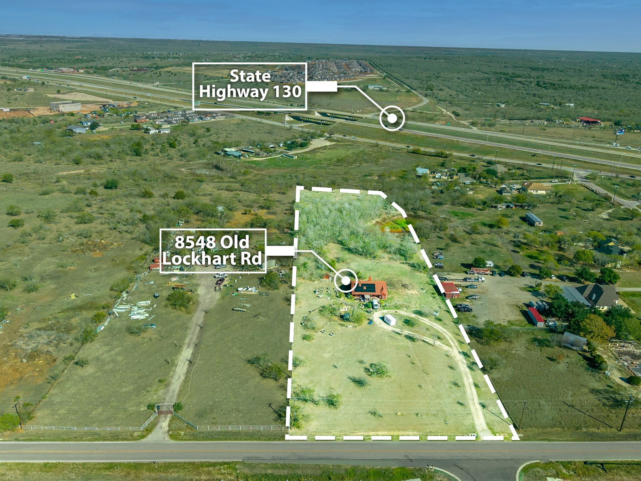 highlighted and rural landscape