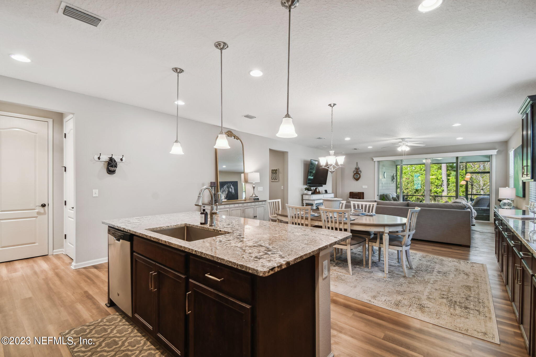 493 Rittburn Lane St. Johns, FL 32259 - Photo 17 of 53 View of Kitchen into Dining