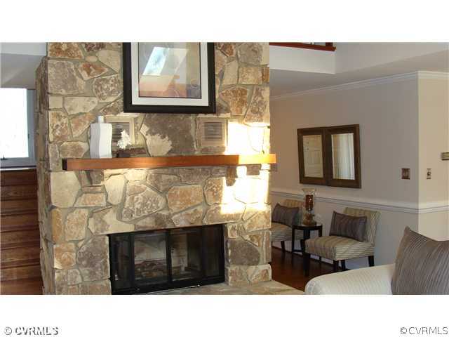 13710 Harbourwood Road Midlothian, VA 23112 - Photo 12 of 24 Den/Family/Great Room - The fireplace in the famil