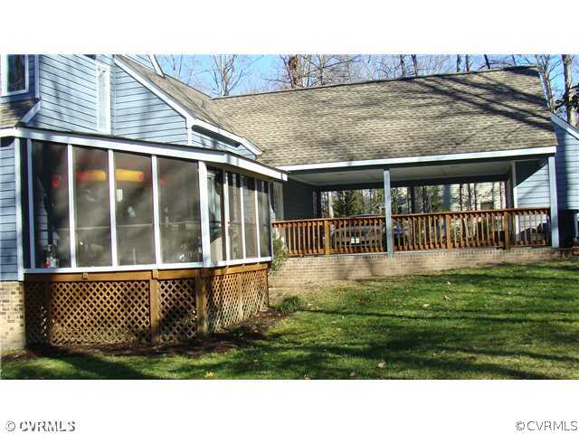 Exterior Back - This view shows the back of the ho