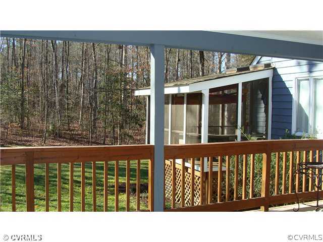 13710 Harbourwood Road Midlothian, VA 23112 - Photo 22 of 24 Exterior Front - The view from the enclosed carpor