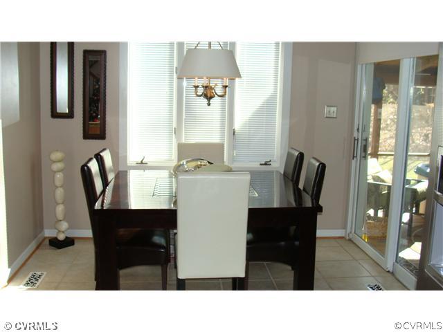 Kitchen - The eat in lkitchen area that leads to t