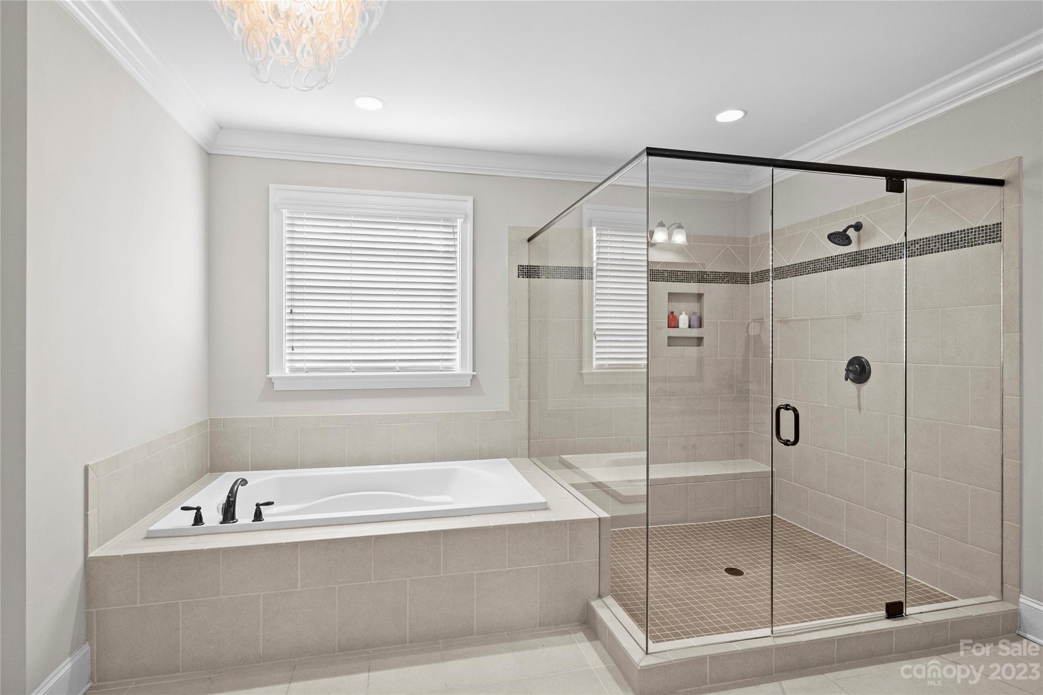658 Zinnia Way Tega Cay, SC 29708 - Photo 20 of 32 a bathroom with a bathtub and shower