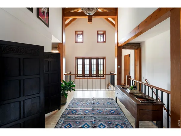 a view of front door