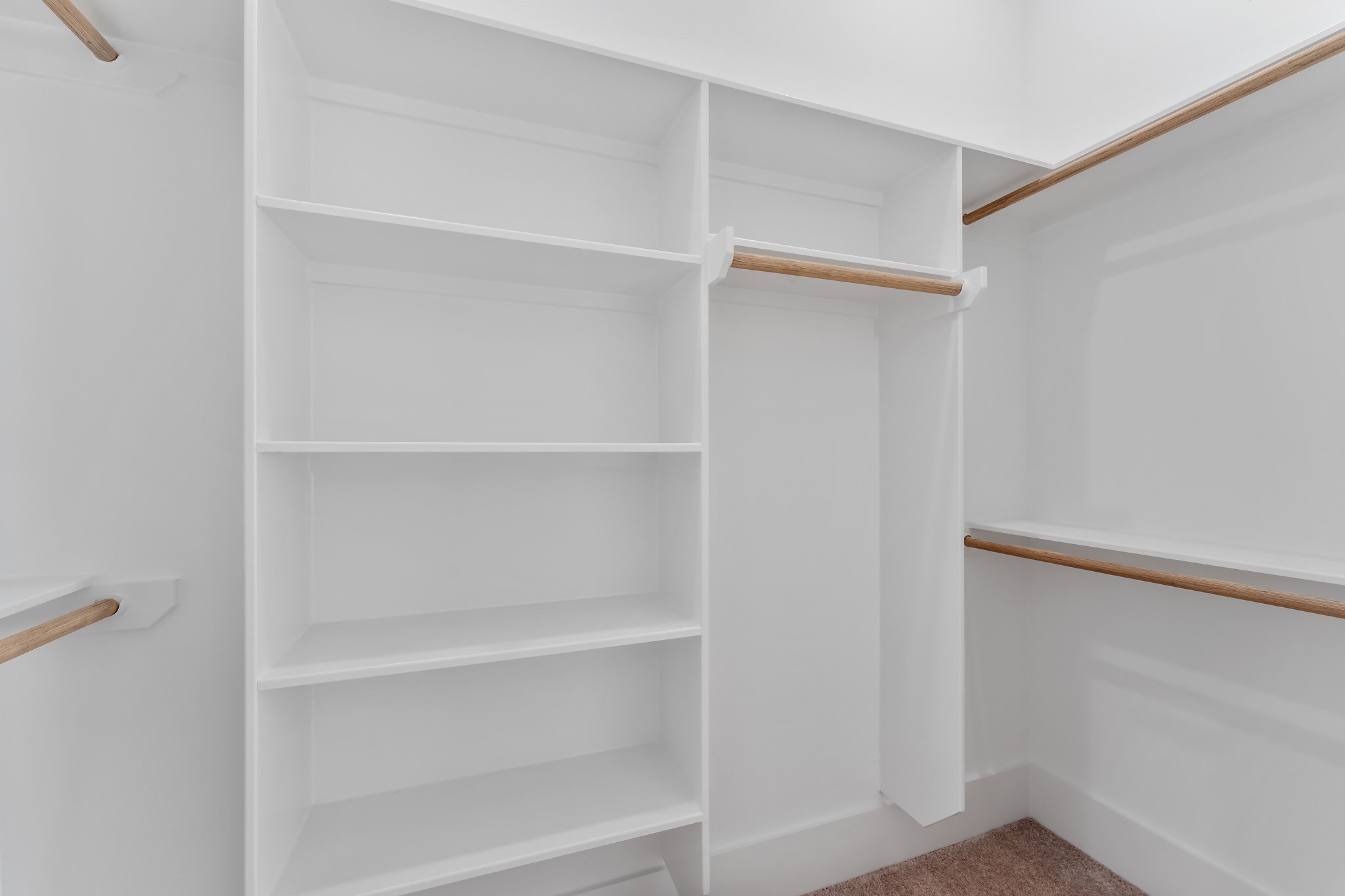 5630 Azores Houston, TX 77091 - Photo 19 of 33 a view of an empty walk in closet