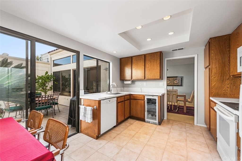 45 Morena Irvine, CA 92612 - Photo 14 of 49 Substantial cabinets and wine refrigerator. Wine refrigerator and refrigerator are included!