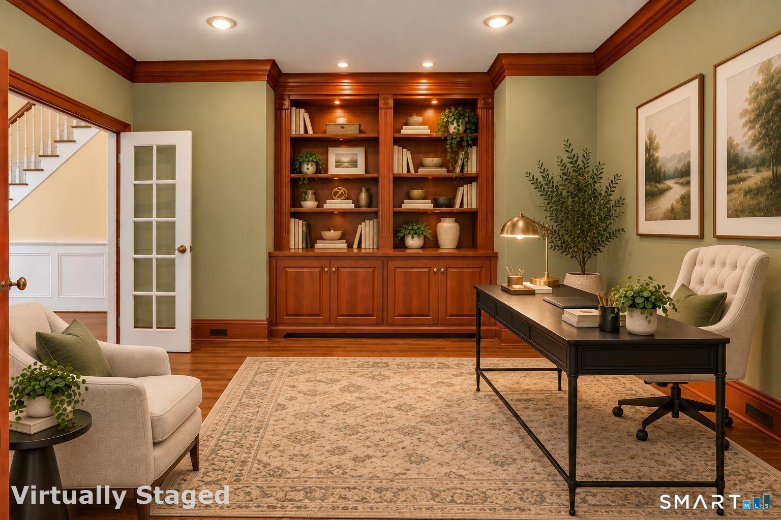 24 Red Fox Run Canton, CT 06019 - Photo 14 of 40 Office/study includes built-ins
