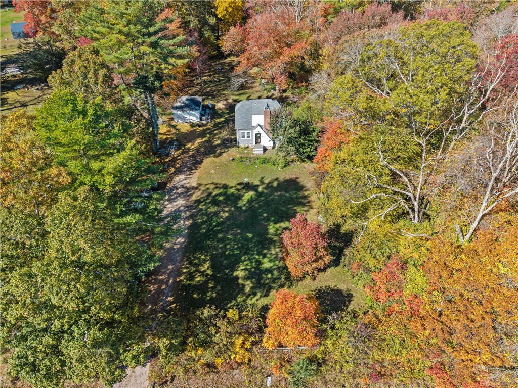 887 Main Street Hopkinton, RI 02832 - Photo 21 of 25 Aerial view - so private!