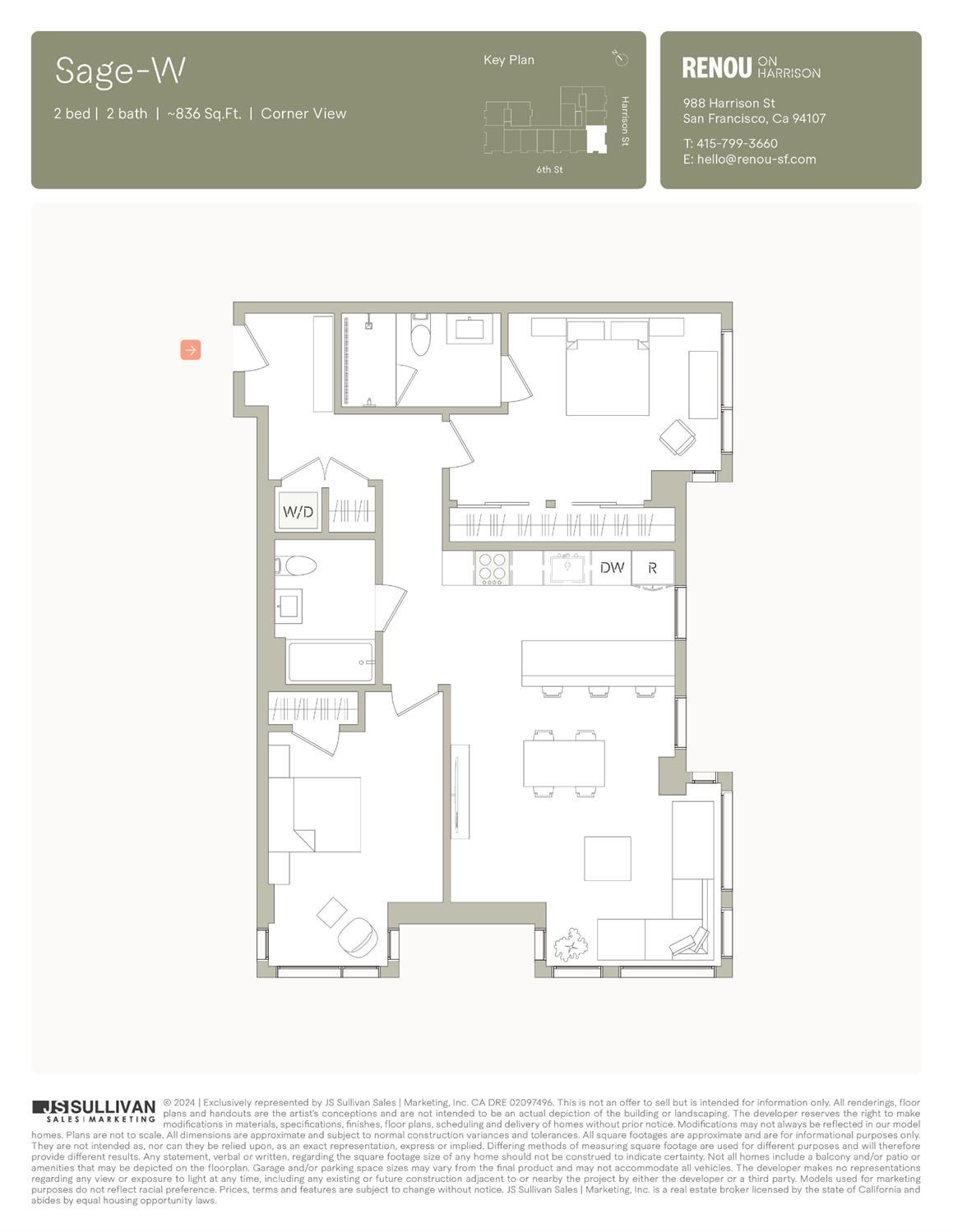 988 Harrison Street, Unit HM6 San Francisco, CA 94107 - Photo 11 of 14 unknown