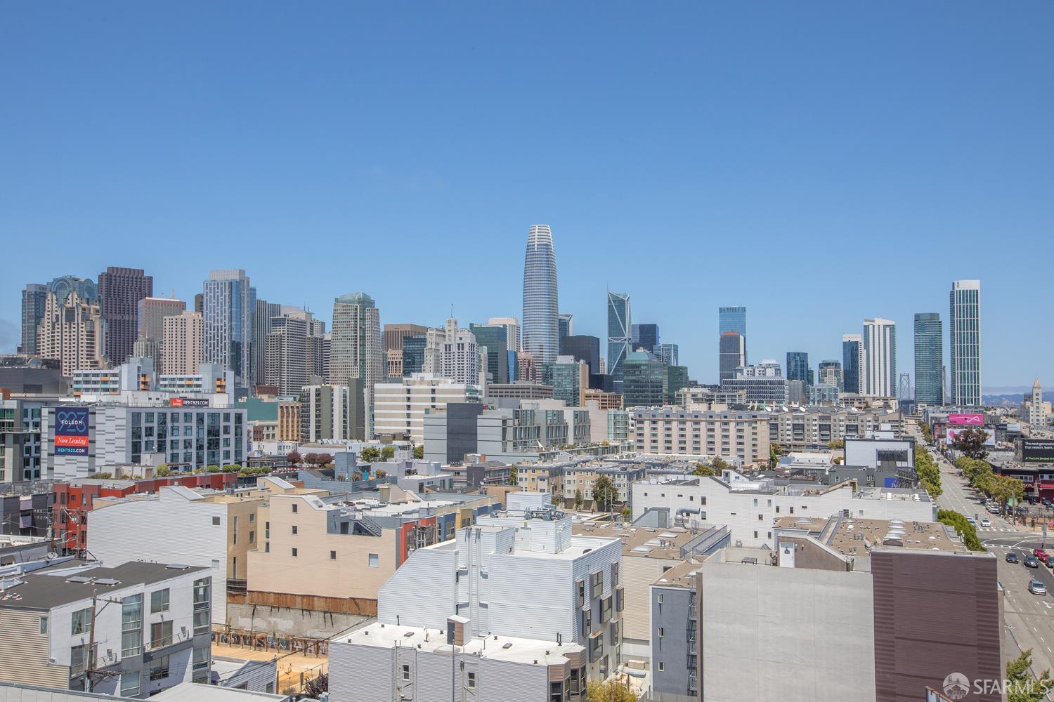 988 Harrison Street, Unit HM6 San Francisco, CA 94107 - Photo 12 of 14 a view of city and a tall buildings