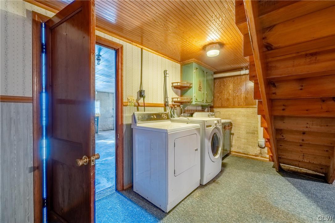 6991 Hilltop Road Allentown, PA 18106 - Photo 13 of 26 a utility room with cabinets