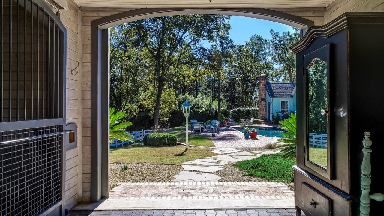 389 Old Mail Road Southern Pines, NC 28387 - Photo 36 of 54 Barn view to pool