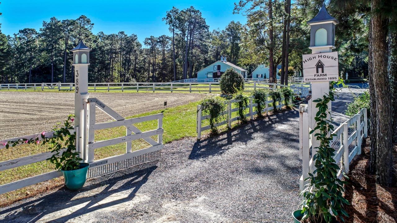 389 Old Mail Road Southern Pines, NC 28387 - Photo 4 of 54 Main gate with electronic entrance gate