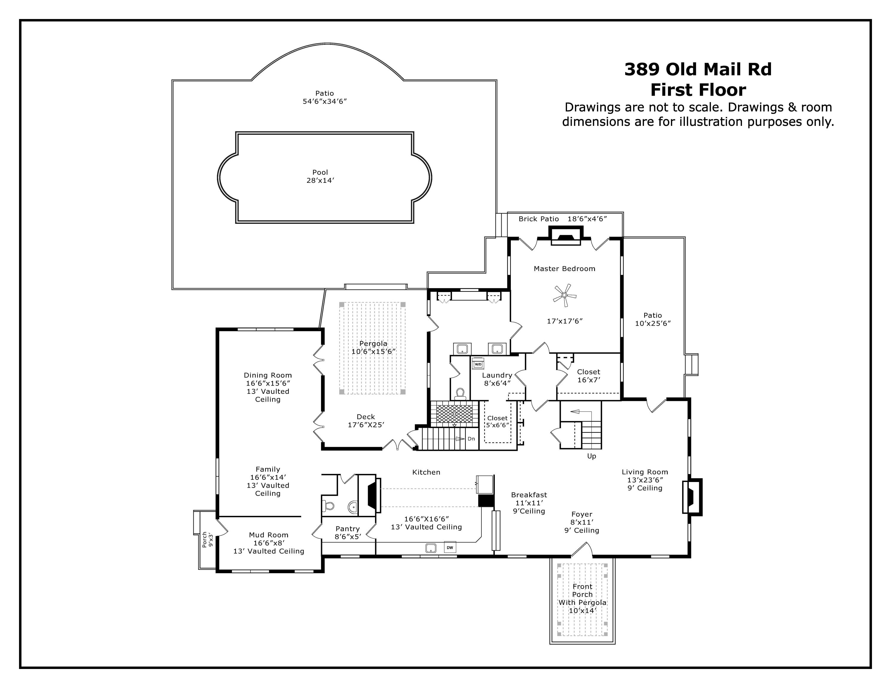 389 Old Mail Road Southern Pines, NC 28387 - Photo 52 of 54 1st Floor_389 Old Mail Rd