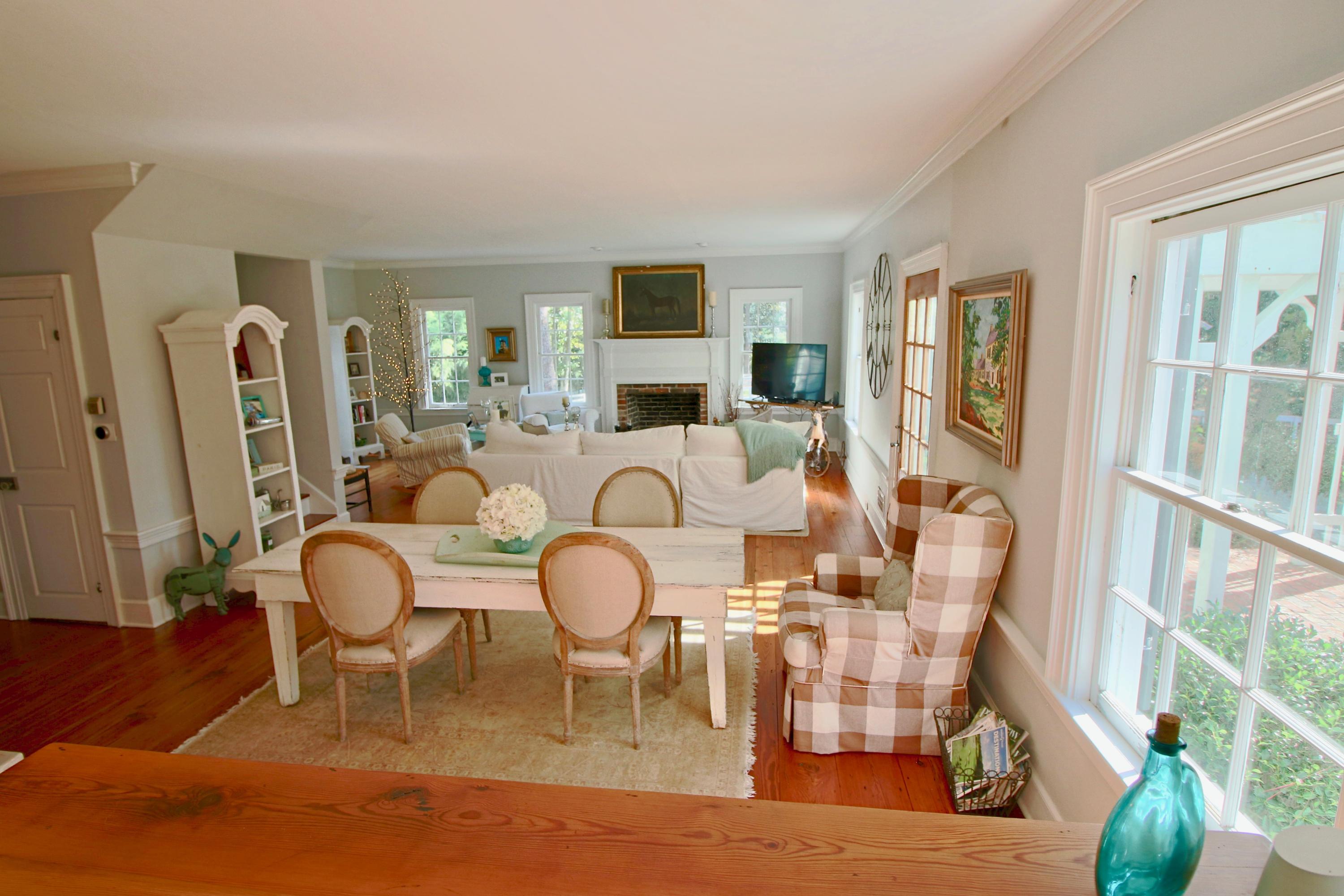 389 Old Mail Road Southern Pines, NC 28387 - Photo 8 of 54 View from kitchen of Great Room with 10 foot ceilings