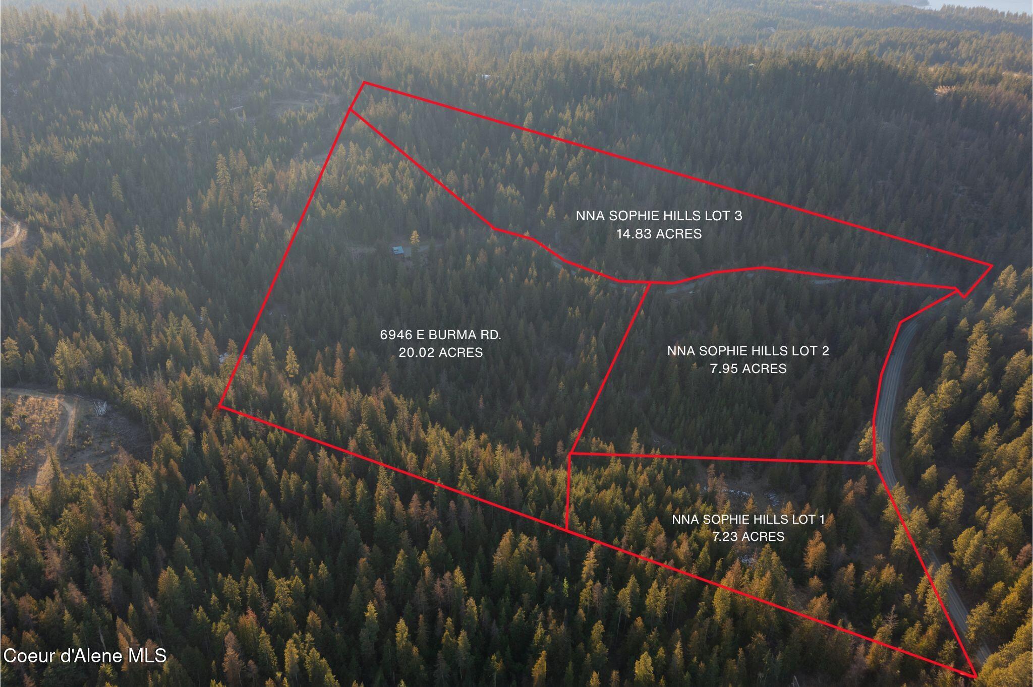 6946 East Burma Road, Unit 50AC Harrison, ID 83833 - Photo 1 of 40 6946 E BURMA RD. 20.02 ACRES LABELED