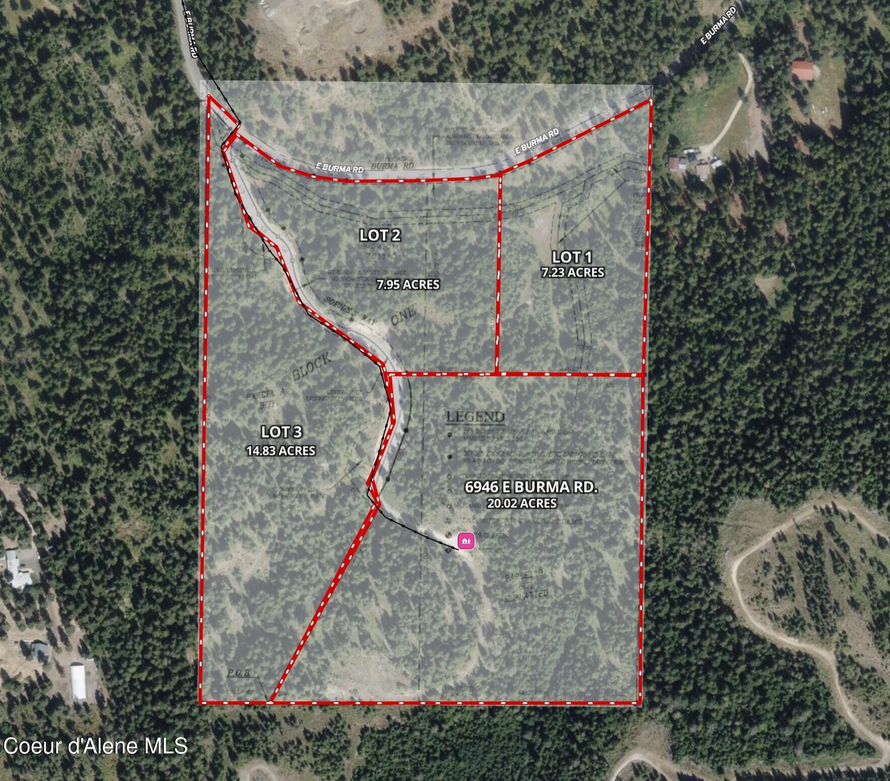 6946 East Burma Road, Unit 50AC Harrison, ID 83833 - Photo 1 of 1 aerial close view