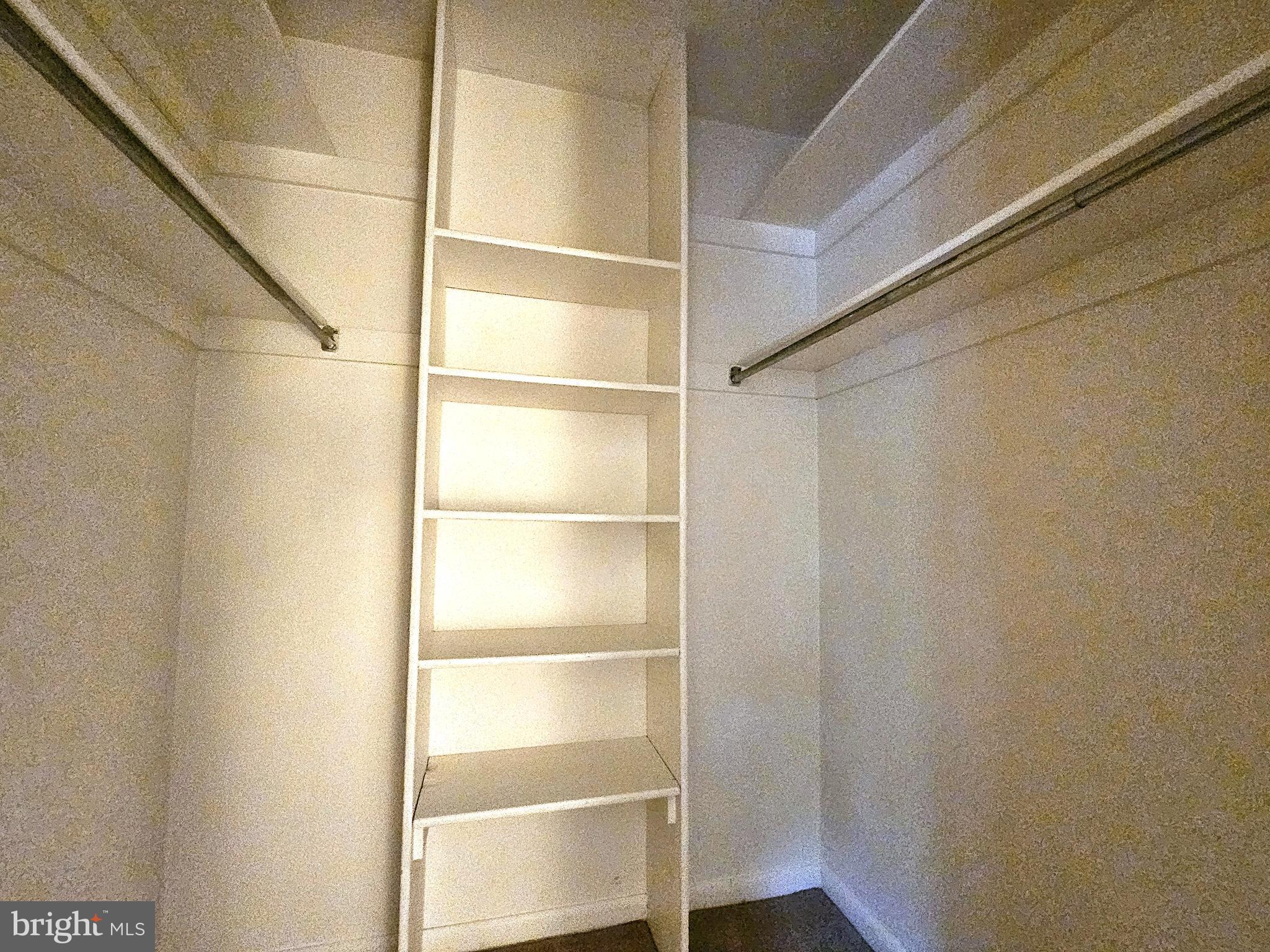 2239 Castle Rock Square, Unit 21C Reston, VA 20191 - Photo 18 of 30 a view of walk in closet with empty racks