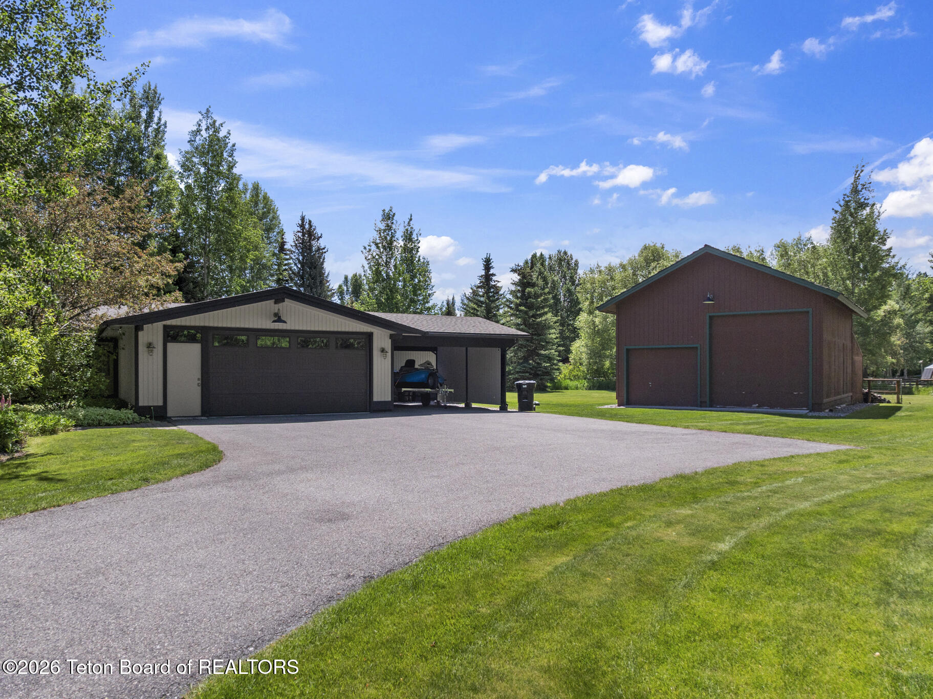 3650 North Meadow Road Jackson, WY 83001 - Photo 3 of 66 Front Exterior
