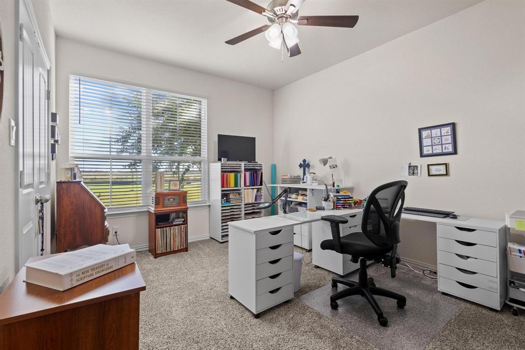 1875 Whitemound Road Sherman, TX 75090 - Photo 25 of 40 a view of a workspace with furniture and a window