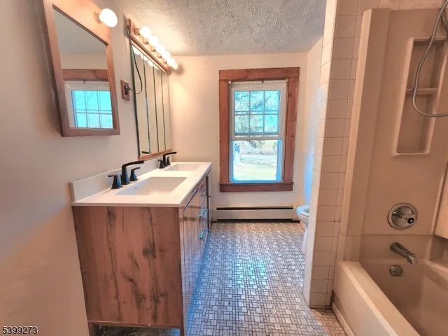a utility room with a window