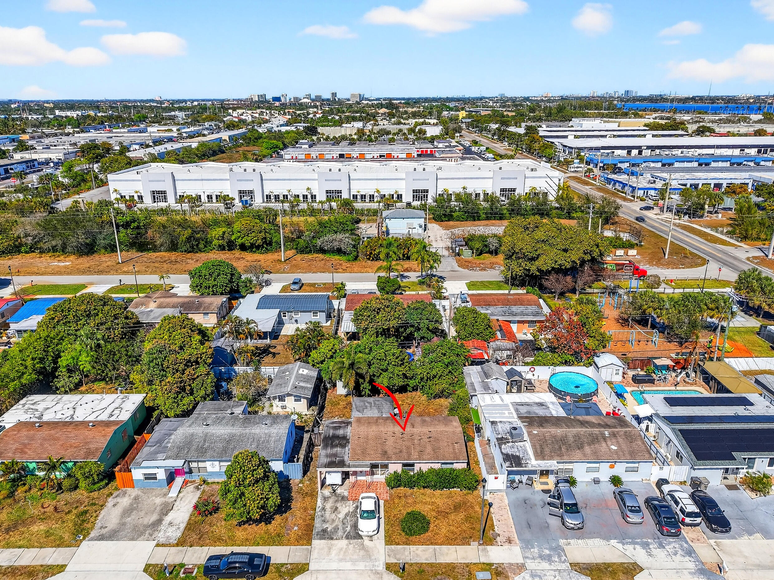 2013 Longwood Road West Palm Beach, FL 33409 - Photo 32 of 41 an aerial view of a city