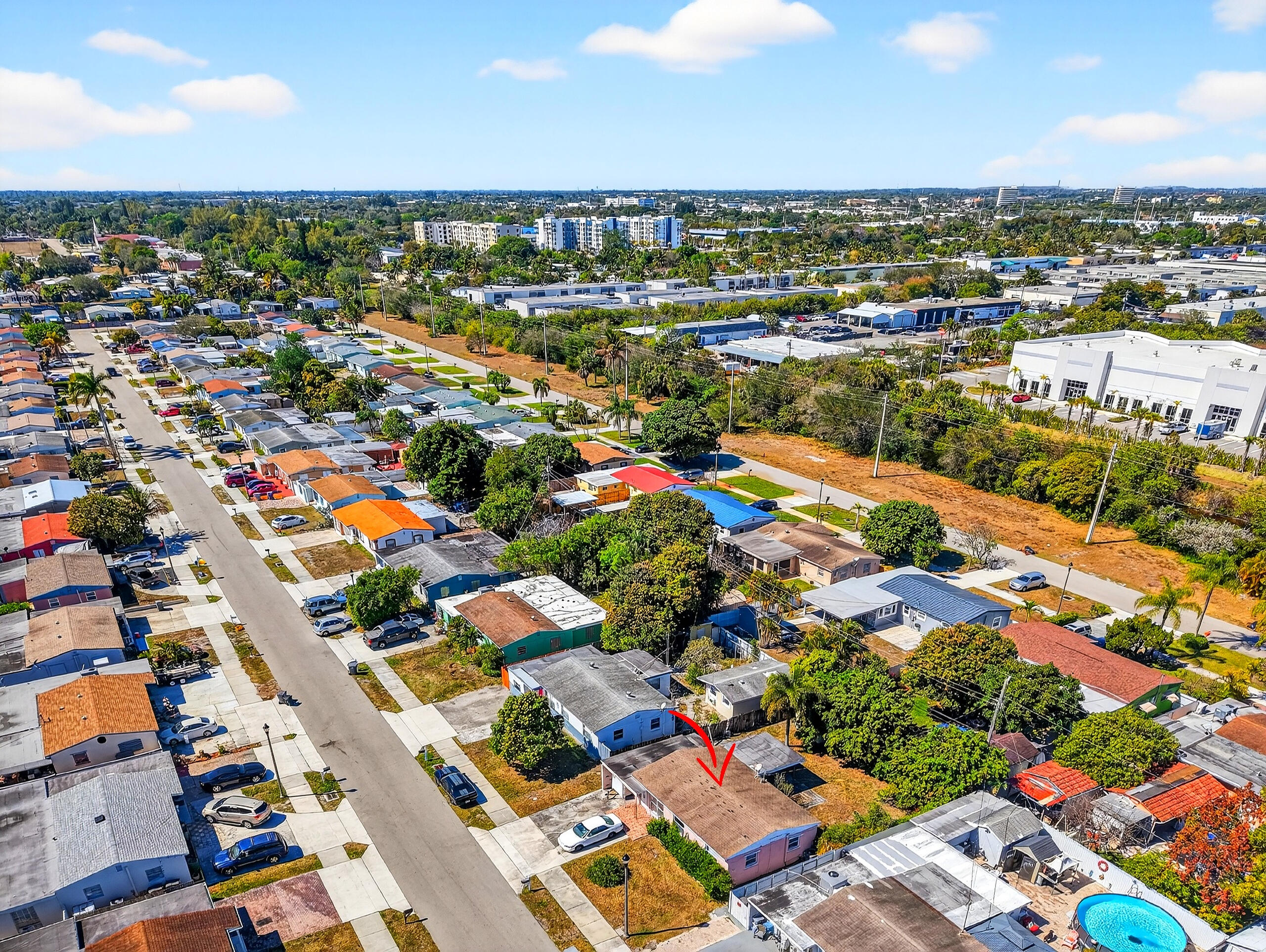 2013 Longwood Road West Palm Beach, FL 33409 - Photo 34 of 41 an aerial view of residential houses with outdoor space