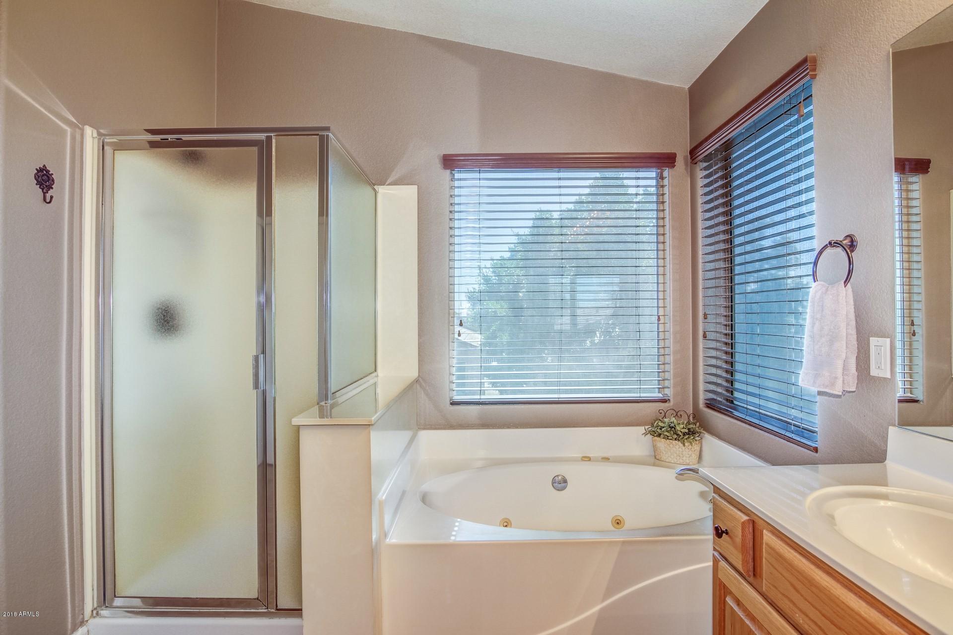 16033 South 18th Drive Phoenix, AZ 85045 - Photo 18 of 30 a bathroom with a tub shower and sink