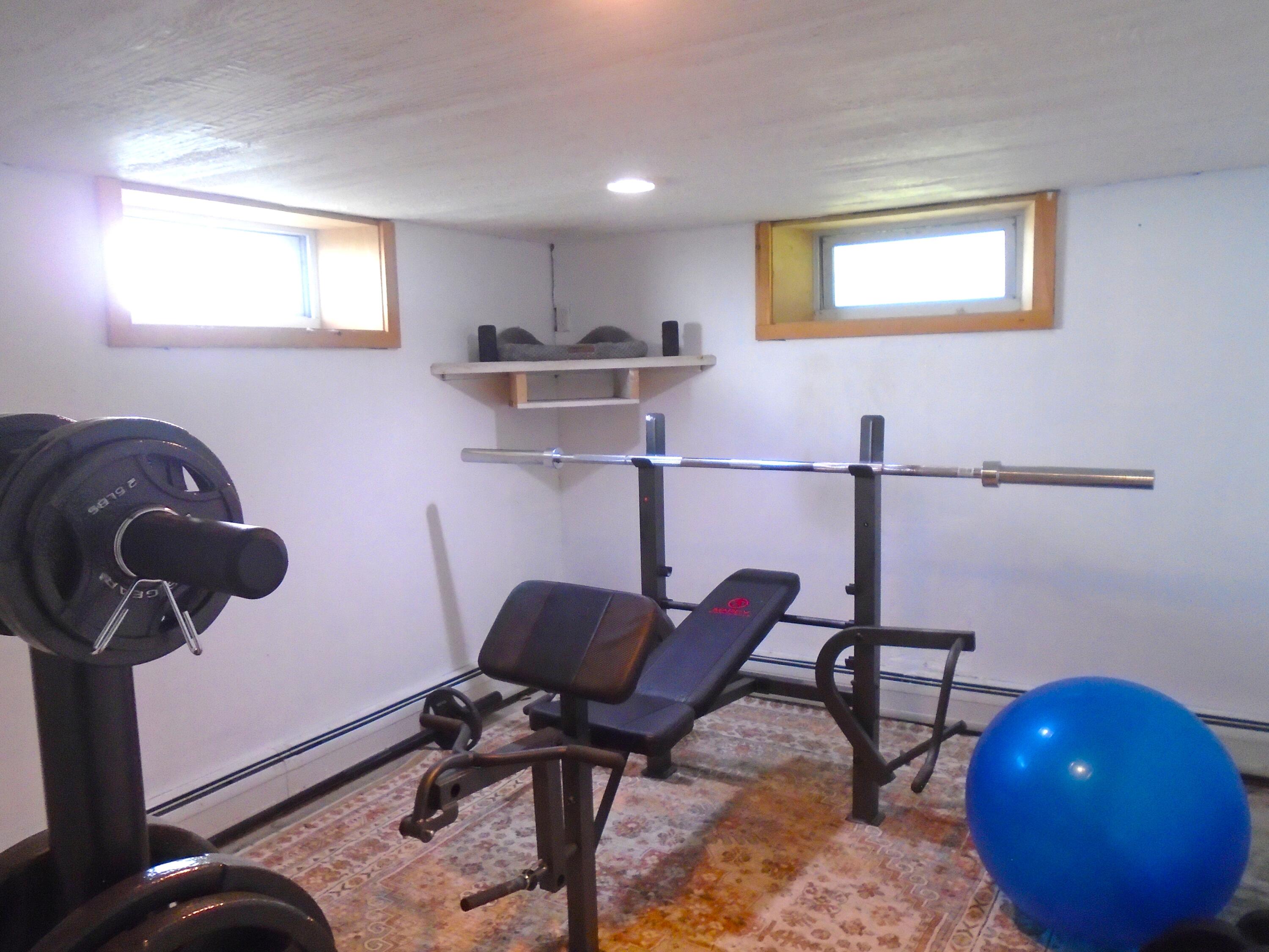 168 Augusta Road Winslow, ME 04901 - Photo 17 of 25 Basement Exercise Room