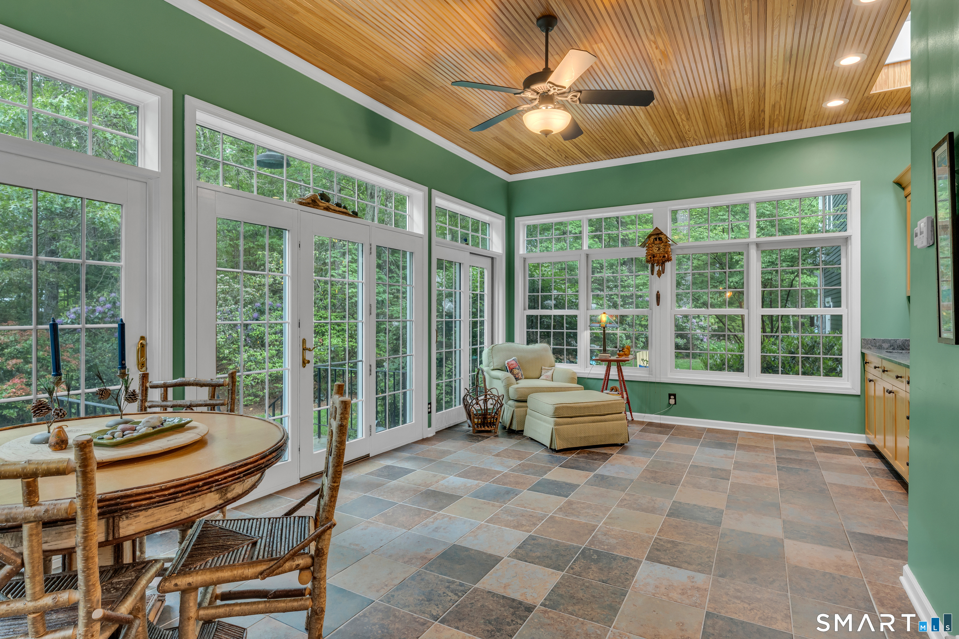 46 Laurel Cliffs Road Guilford, CT 06437 - Photo 11 of 40 It does not get better than this, heated floor and views from three sides.
