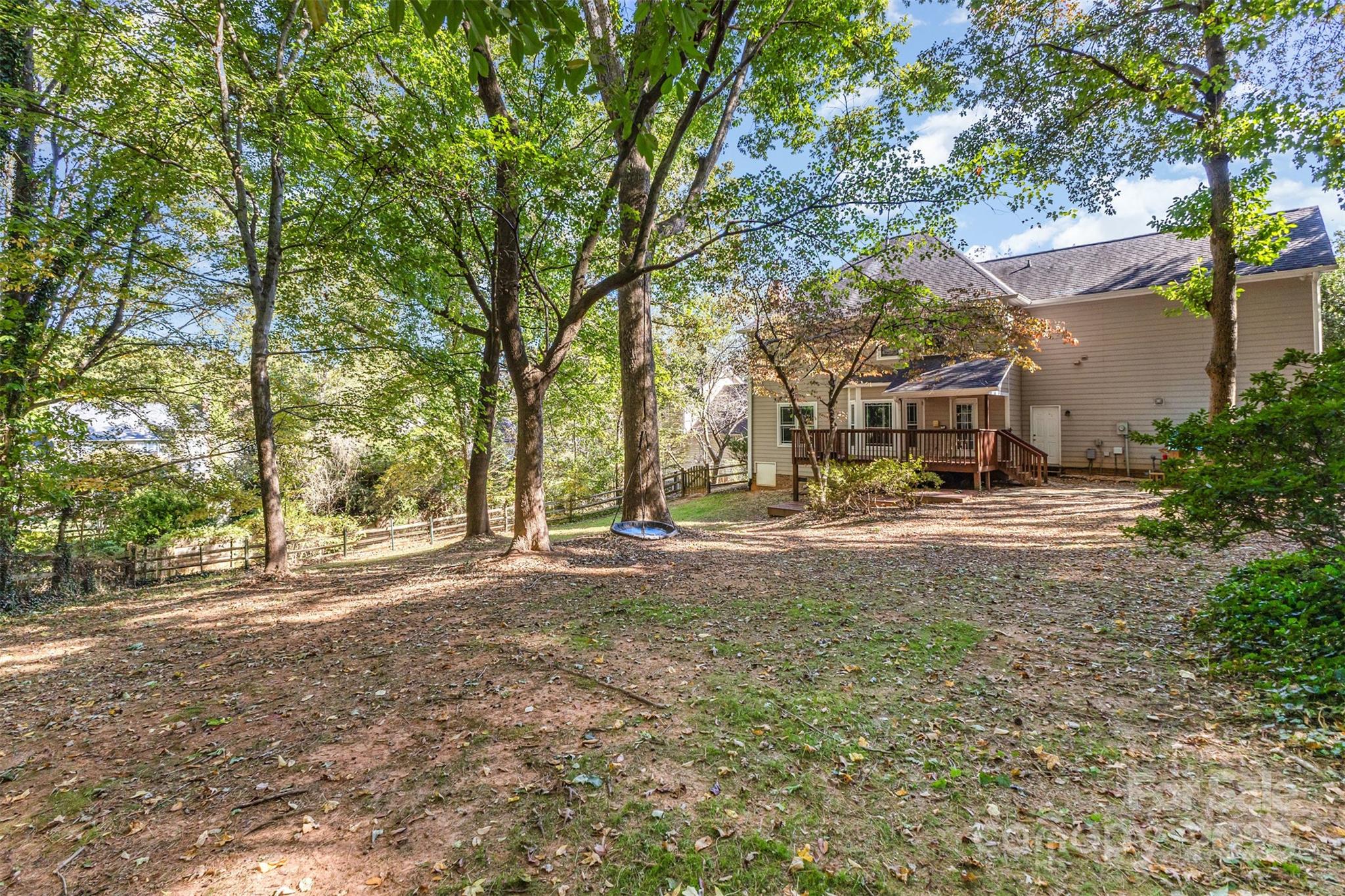 2507 Bathgate Lane Matthews, NC 28105 - Photo 31 of 36 a view of road with large trees