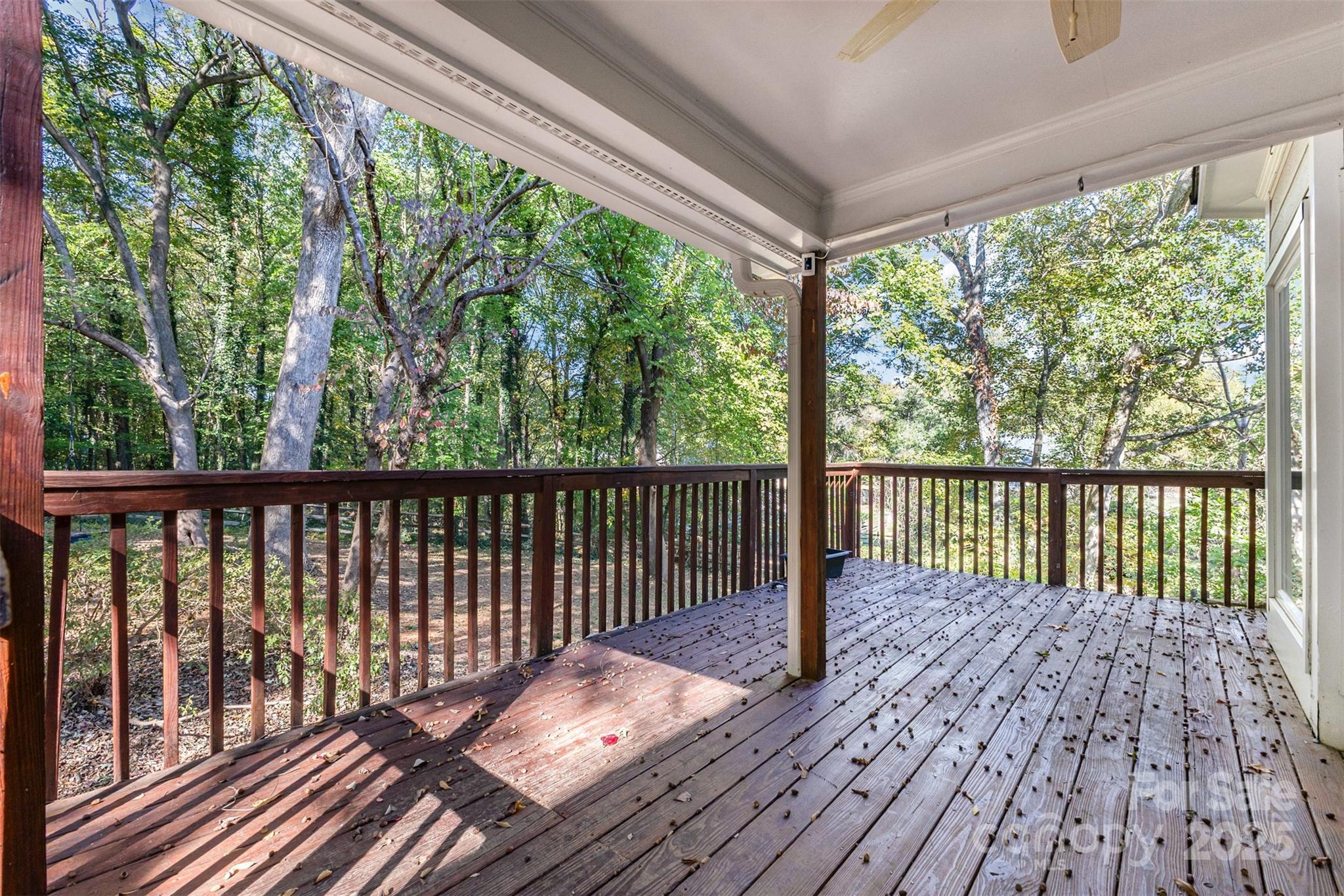 2507 Bathgate Lane Matthews, NC 28105 - Photo 5 of 36 a view of balcony with wooden floor