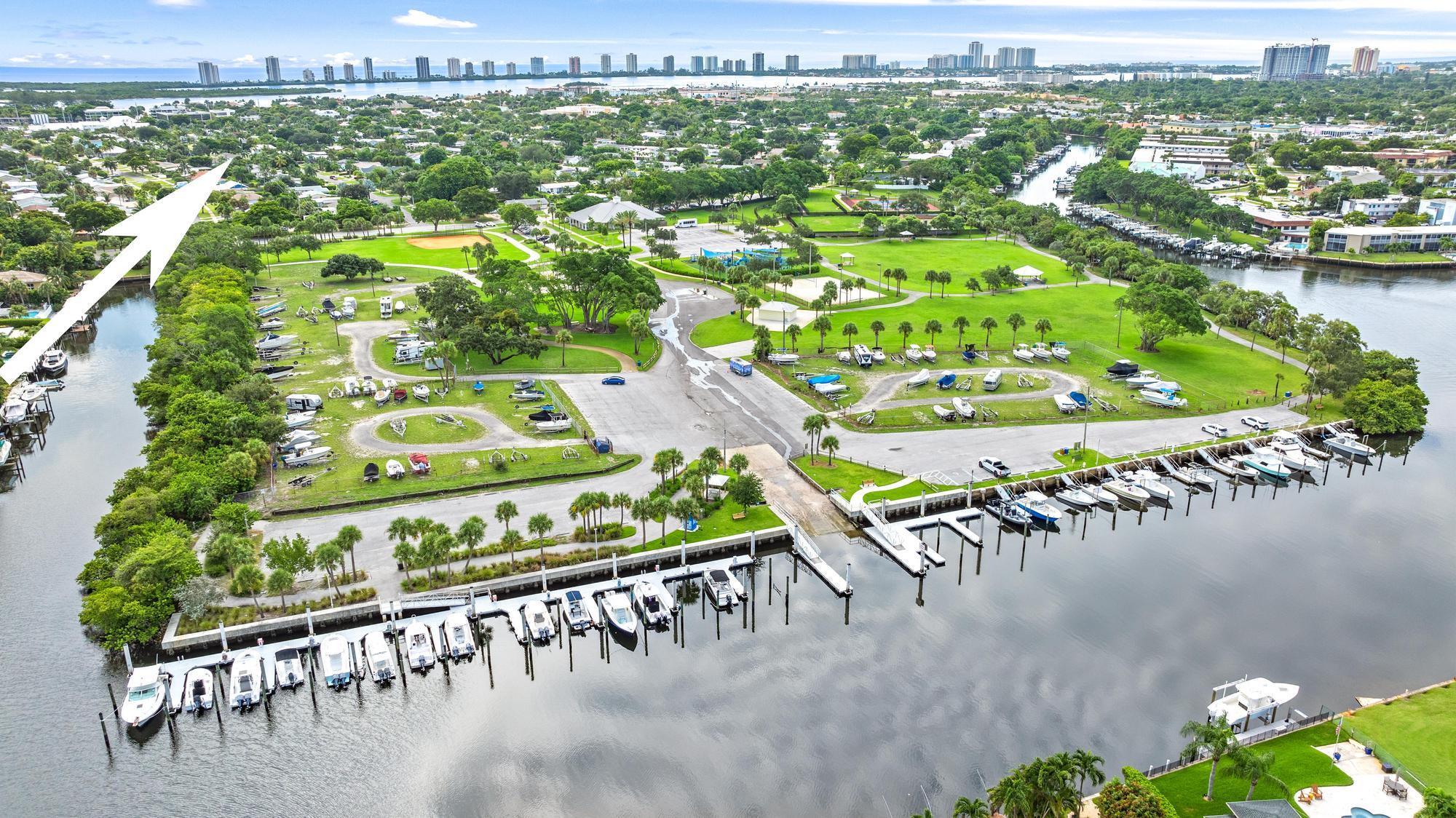 517 Gulf Road North Palm Beach, FL 33408 - Photo 43 of 59 an aerial view of a city