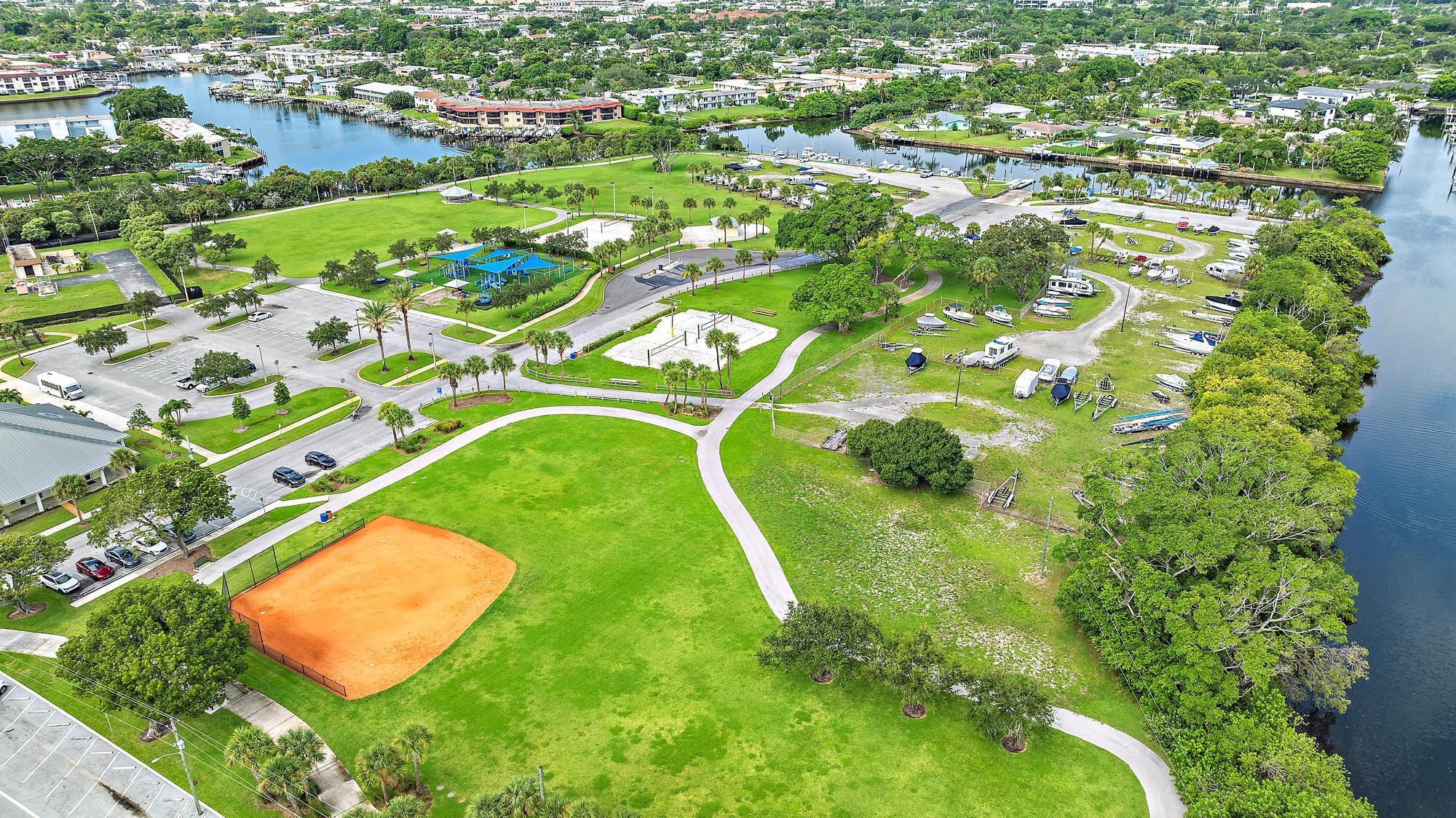 517 Gulf Road North Palm Beach, FL 33408 - Photo 46 of 59 an aerial view of a residential houses with outdoor space and street view