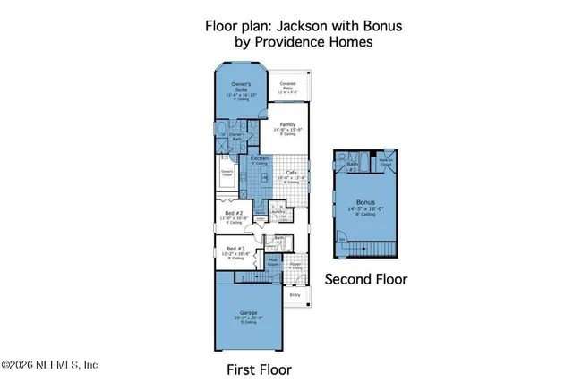 an aerial view of houses with outdoor space
