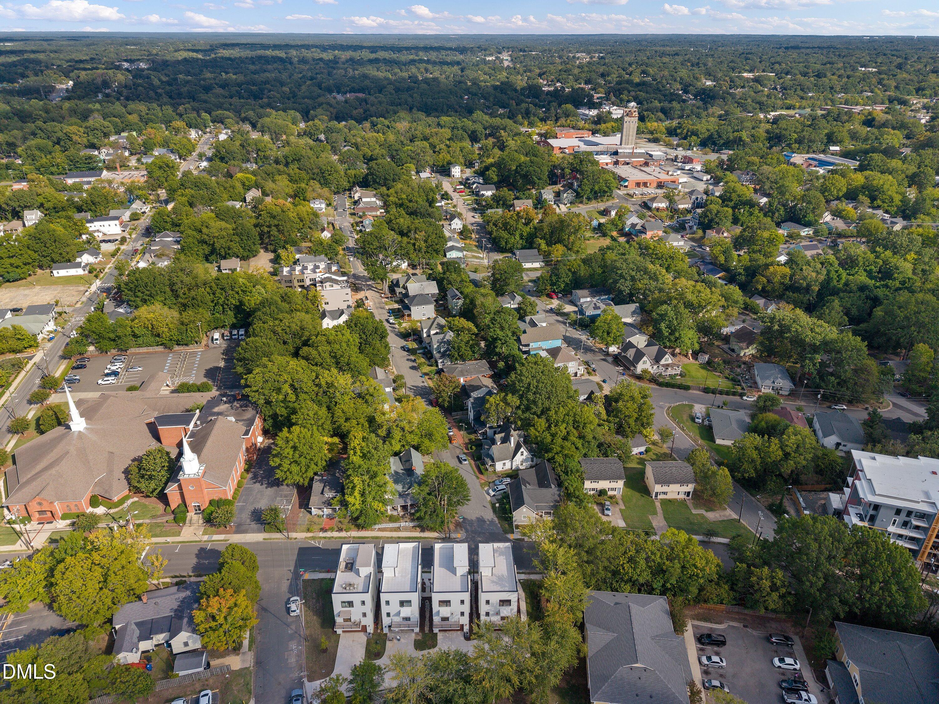805 North Roxboro Street Durham, NC 27701 - Photo 69 of 76 AERIAL VIEW