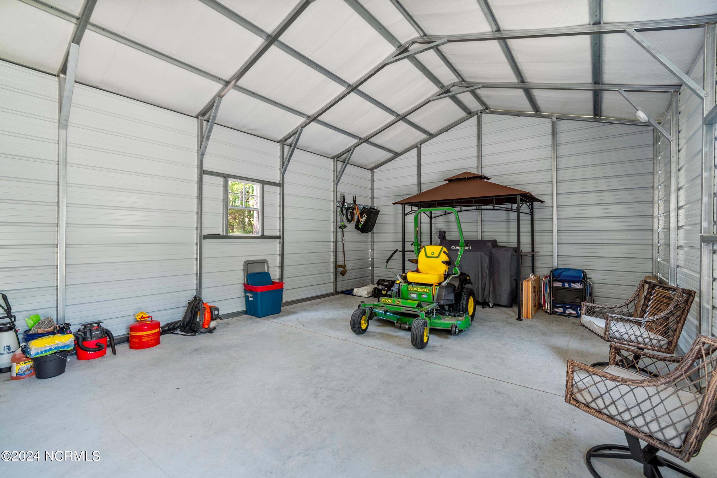 185 Boundary Loop Road Northwest Calabash, NC 28467 - Photo 42 of 56 Storage building interior