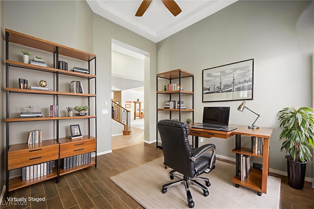 7517 Midnight Rambler Street Las Vegas, NV 89149 - Photo 8 of 68 Virtually staged - office / den /workout room etc