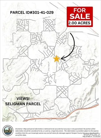 $7,000 | 301-41-029 North 301-41-029 N Los Damas Road, Seligman, AZ 86337