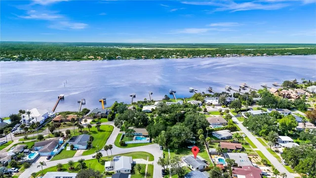 a picture of street with lots of plants and trees