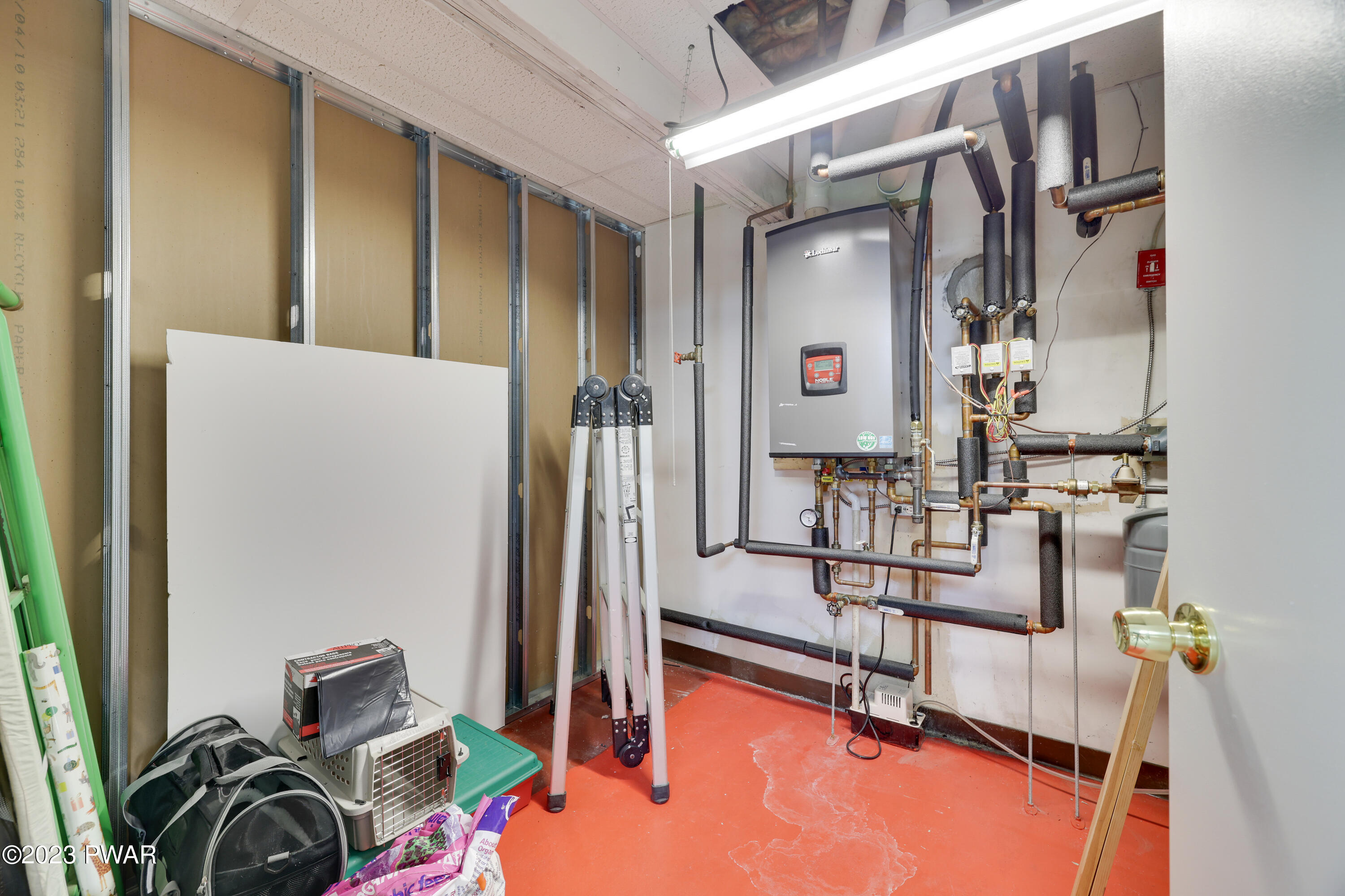 6348 Decker Road Bushkill, PA 18324 - Photo 26 of 36 a view of a room with gym equipment
