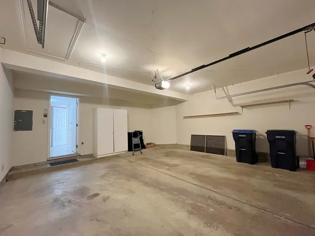 a view of lake with a yard