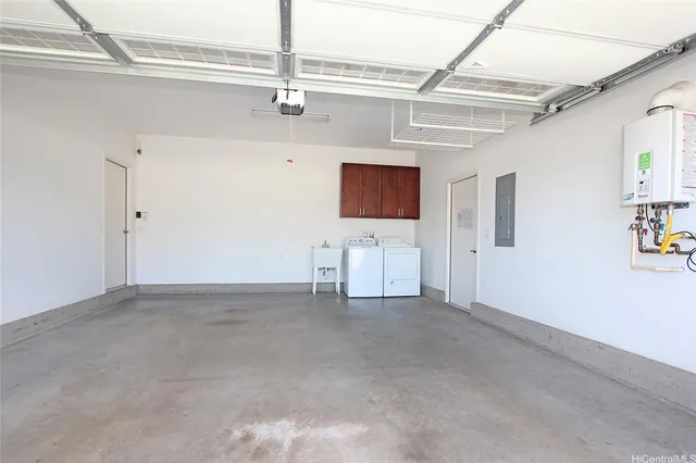 a view of empty room with windows