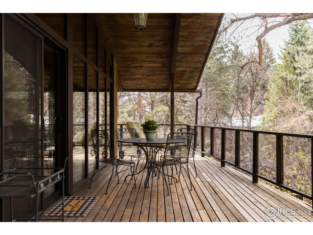 705 Willowbrook Road Boulder, CO 80302 - Photo 15 of 34 a view of balcony with chairs